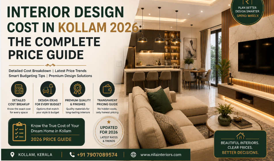 Interior Design Cost in Kollam 2026