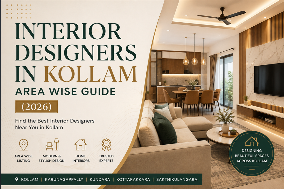 Interior Designers in Kollam Area Wise Guide (2026)